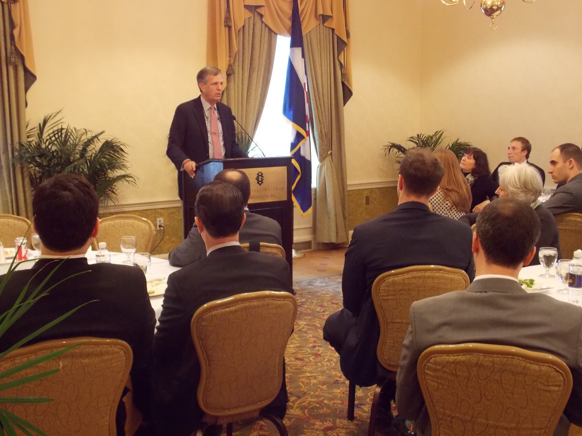 RumsfeldFoundtn's tweet image. #TBT to scenes from our inaugural Graduate Fellowship Conference back in 2013 which began the important annual tradition of convening our talented Graduate Fellows &amp;amp; Advisers. We have now held 10 annual conferences w/our 11th kicking off in just 2 weeks! #ConferenceCountdown