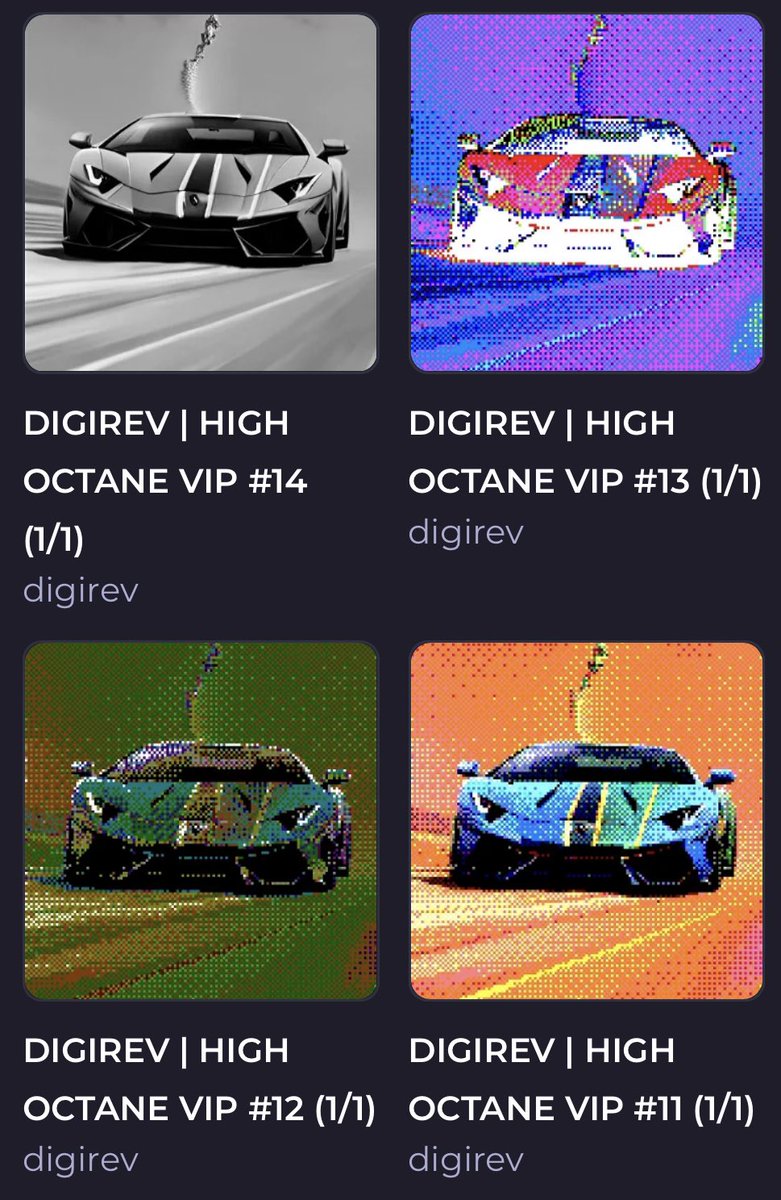 HELDiWanKenHODL's tweet photo. Don’t have a #HighOctaneVIP NFT or any $REV yet❓
More opportunities are coming very soon❗️
Don’t miss your chance 👇
✅ Follow @DigiRevAutos 🔥
✅ Stay Tuned 🔔
Likes, RTs, comments appreciated 🙏
https://t.co/qR5p3pnk4g https://t.co/1hHAJlKBfn