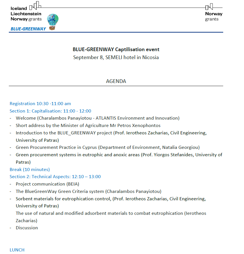 🌏 Atlantis Env.-Innov. is hosting the 1st #eeabluegreenway Capitalisation Event ! 
📅 Sept 8, 10:30 am
📍 Semeli Hotel, Nicosia
🗣️ Stakeholders from Cyprus &amp; many more..

Join us👉 us06web.zoom.us/j/81030458799?…  

#EEANorwayGrants #FundforRegionalCooperation
#RegionalCooperationMag