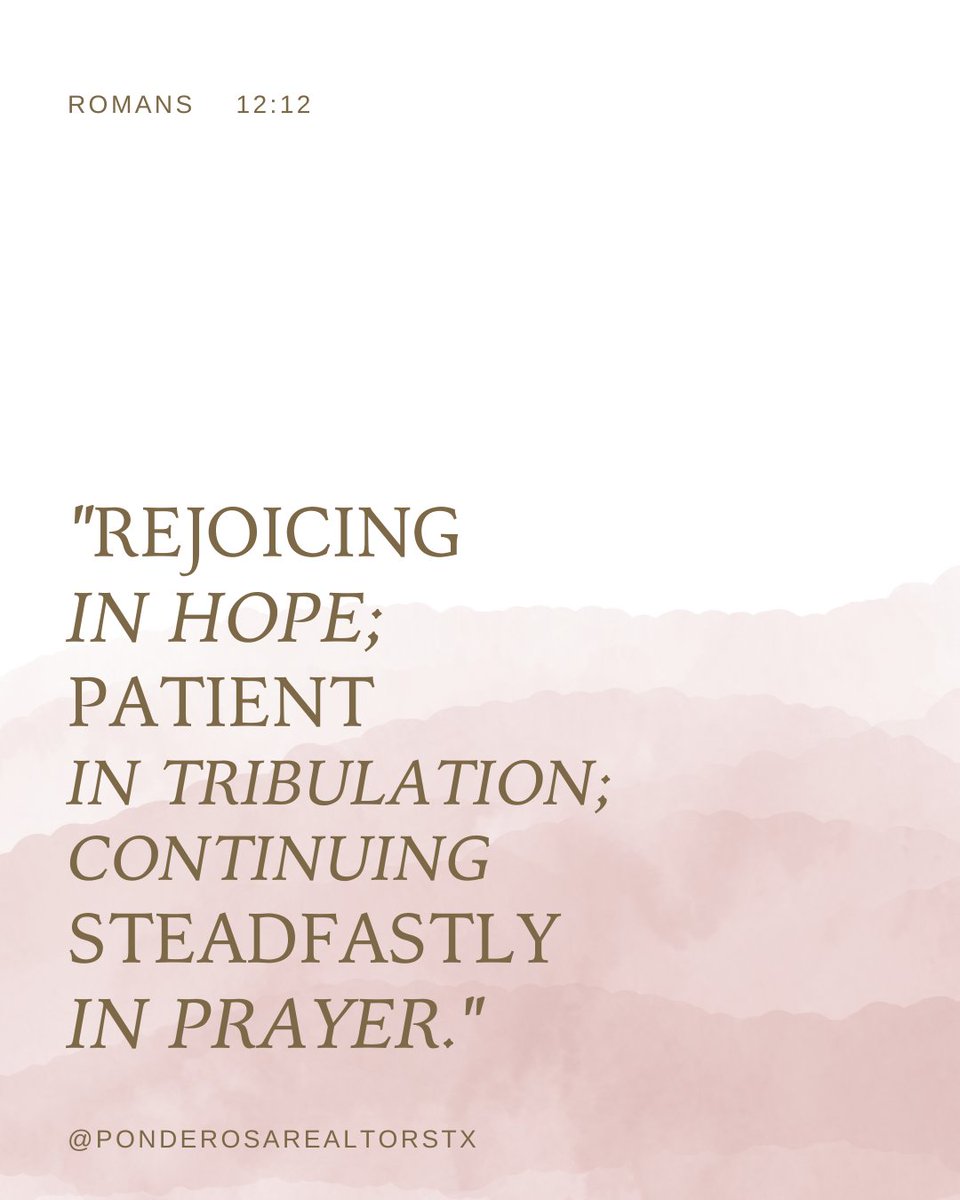 This is a recipe for victory! Whatever your situation looks like, confuse the enemy by being patient, praising &amp; rejoicing at all God has done in your life and having hope for what He will do in your life according to His promises  and let your requests me known to God!

#hope