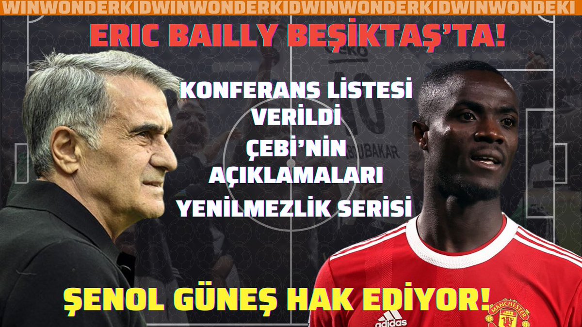 📌Eric Bailly Beşiktaş’ta! 🗯️Ahmet Nur Çebi Açıklamalar ✅Yenilmezlik Serisi: Şenol Güneş 📺Sadece Beşiktaş, şimdi sizlerle! 🔗youtu.be/f73vOlhqxts