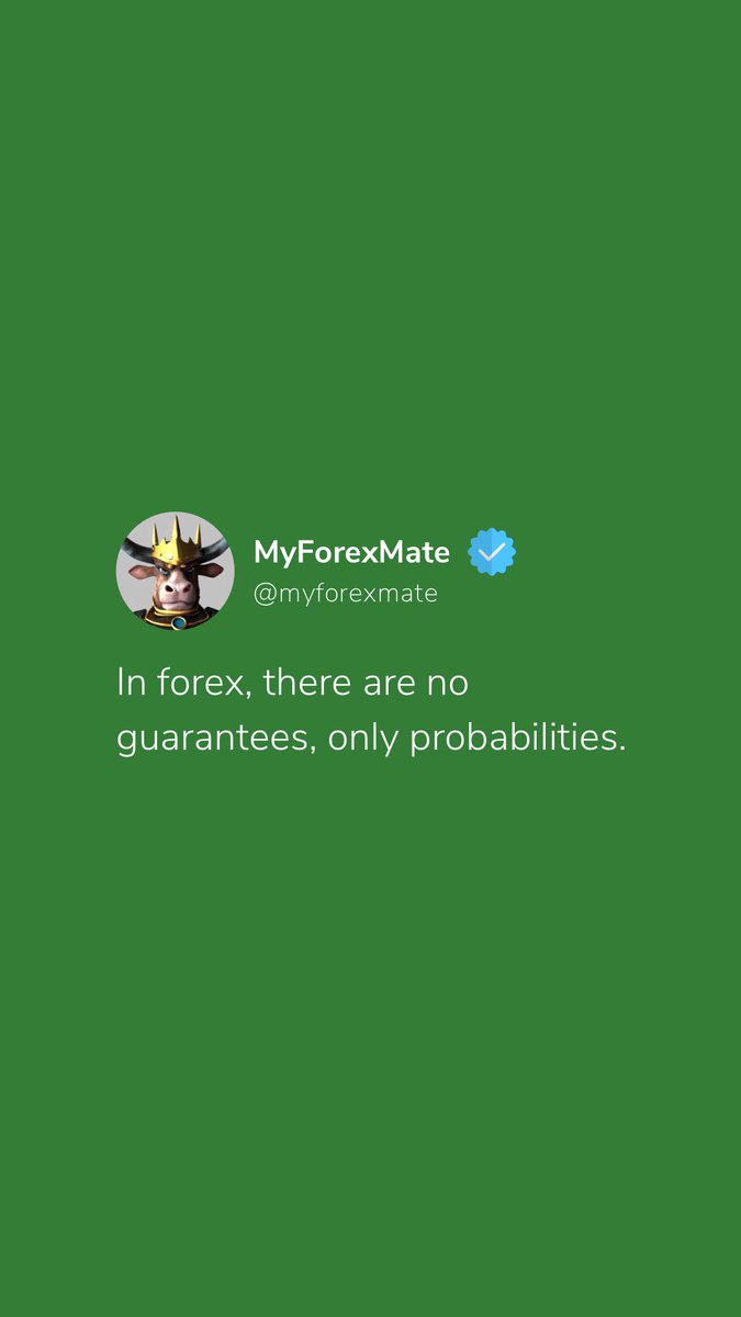 myforexmate's tweet photo. In forex, there are no guarantees, only probabilities.

#mff #ftmo #forex #ict #smc #forextrader https://t.co/3T9TH1HxoS