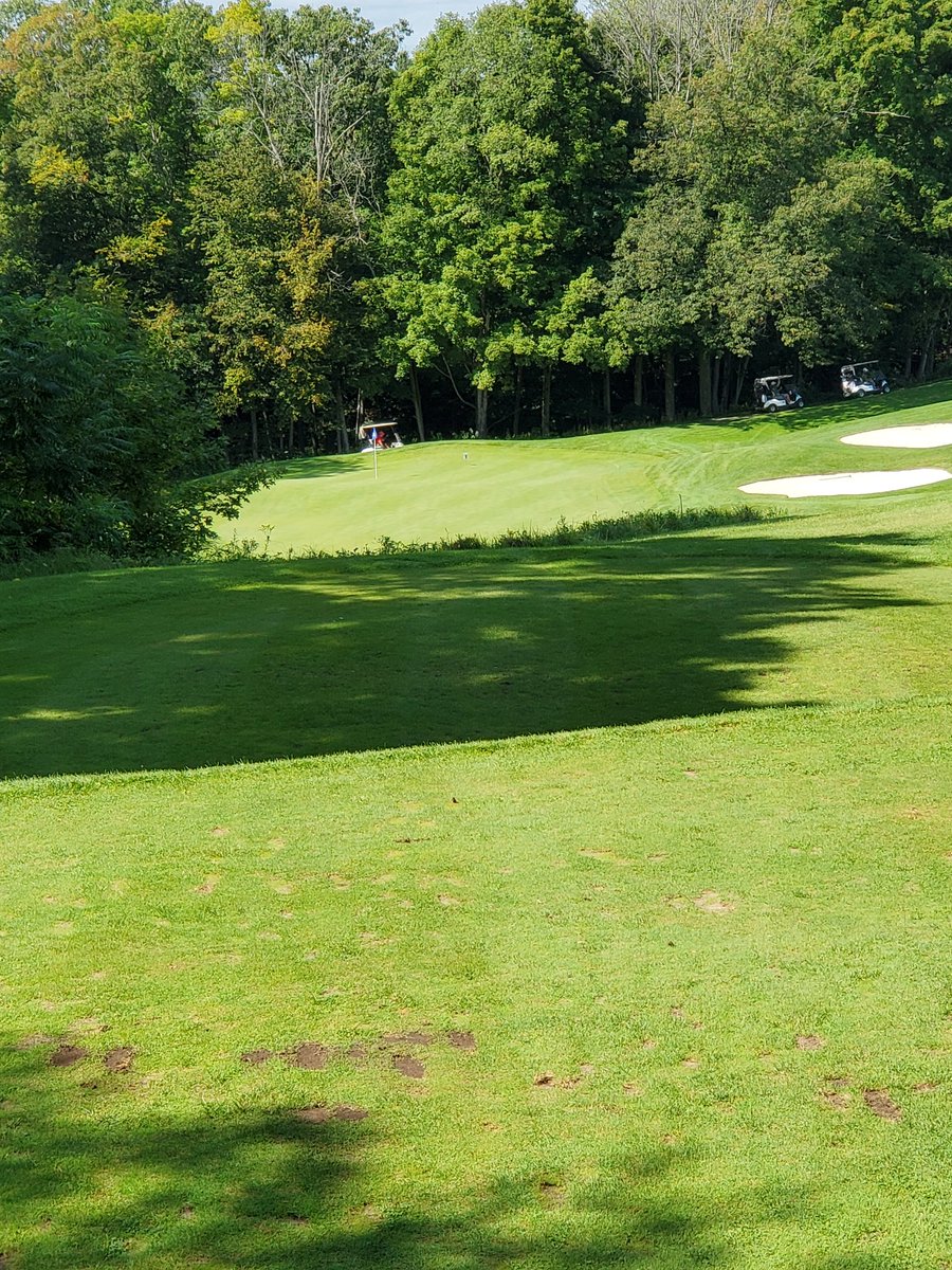 Sponsoring hole 17 here today for the EOGSA annual Galbraith Memorial tournament at the Timber Ridge Golf Course.