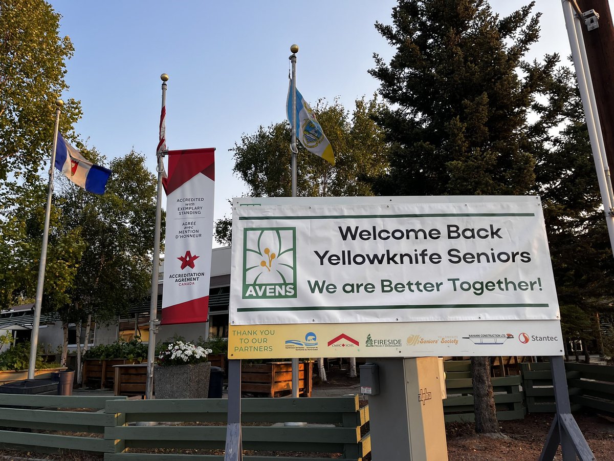 Welcome back Yellowknife Seniors and our Community. Unfortunately, our care residents are still in the Edmonton area & we are working with all agencies on repatriation logistics. Yet, we warmly welcome our independent residents who are arriving! Our admin office is open on Monday