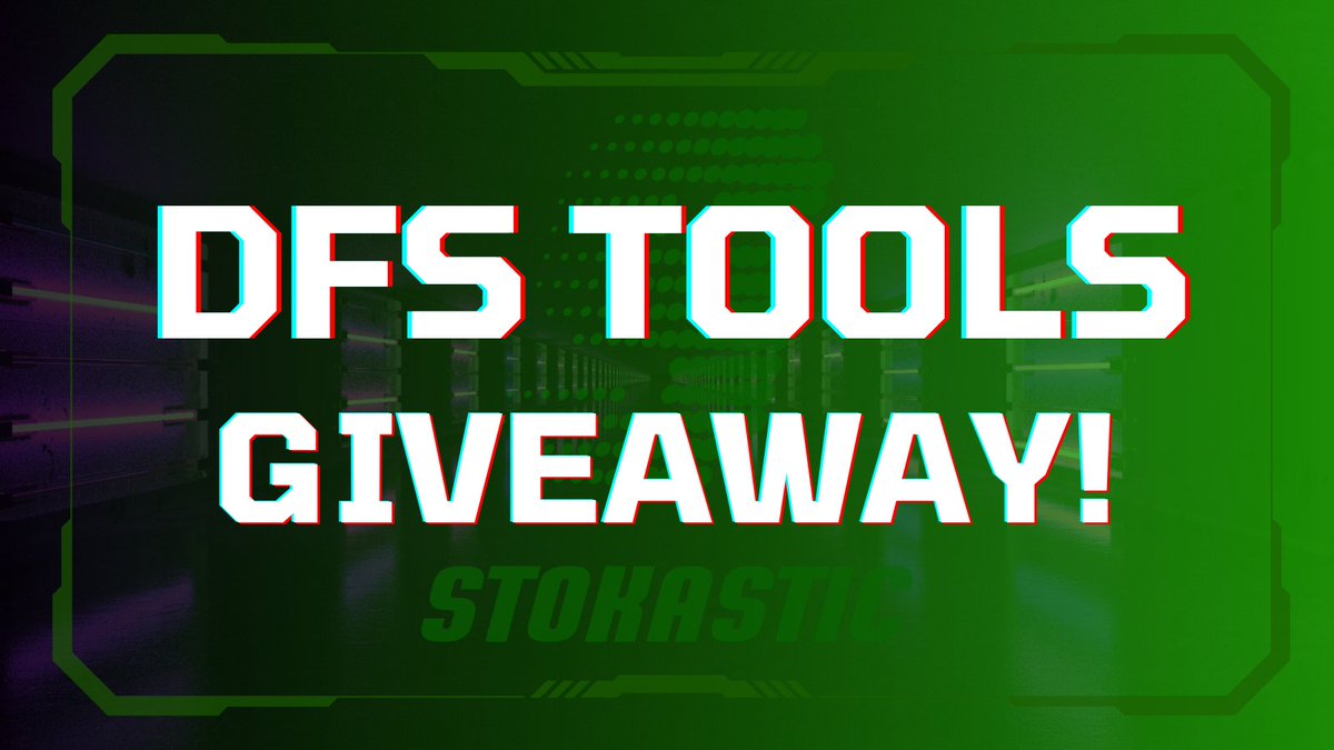 Stokastic DFS tweet media