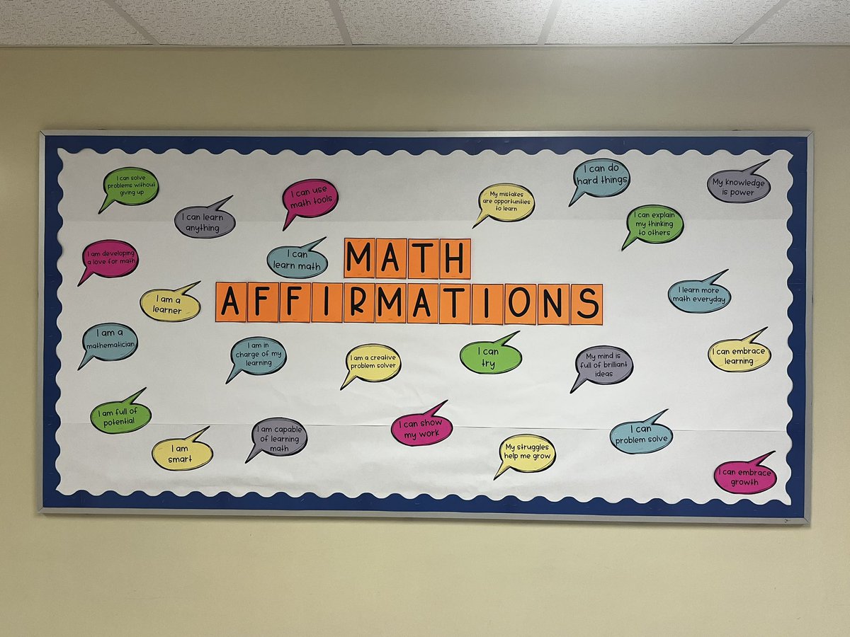 Melissa Ferguson (@themelferguson) on Twitter photo Starting the year with Math Affirmations at <a href="/PsConnaught/">Connaught PS</a> ! Growth mindset is key ๐ง โ๐ค #scdsbmath #connaughtcougars #growthmindset #mathaffirmations <a href="/scdsbmath/">SCDSB Math</a> #mathiaf Starting the year with Math Affirmations at <a href="/PsConnaught/">Connaught PS</a> ! Growth mindset is key ๐ง โ๐ค #scdsbmath #connaughtcougars #growthmindset #mathaffirmations <a href="/scdsbmath/">SCDSB Math</a> #mathiaf