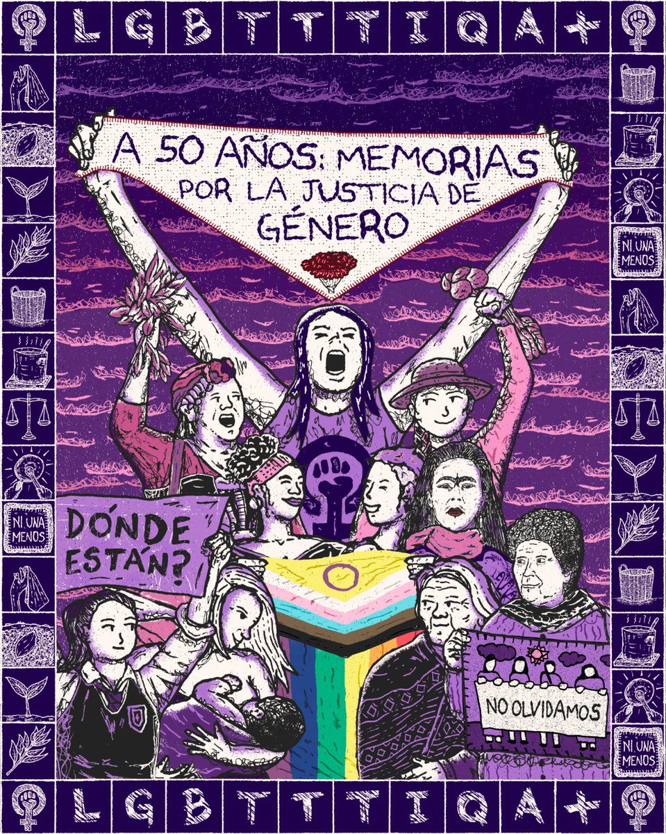 La resistencia de las mujeres y disidencias sexo-genéricas durante la dictadura fue, y sigue siendo, fundamental para denunciar la desaparición forzada, la prisión política y la violencia sexual que muchas vivieron.
🌹 ¡A 50 años, memorias por la justicia de género!