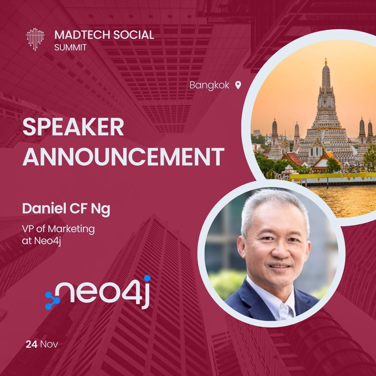Meet Daniel CF Ng: Asia-Pacific marketing genius with a $500M touch! 🚀 #MAdtechSocial #MarketingMaestro

@danielcfng

 #BangkokBound2023 
 #madtechsocial
#supermarketer
#madovermarketing
