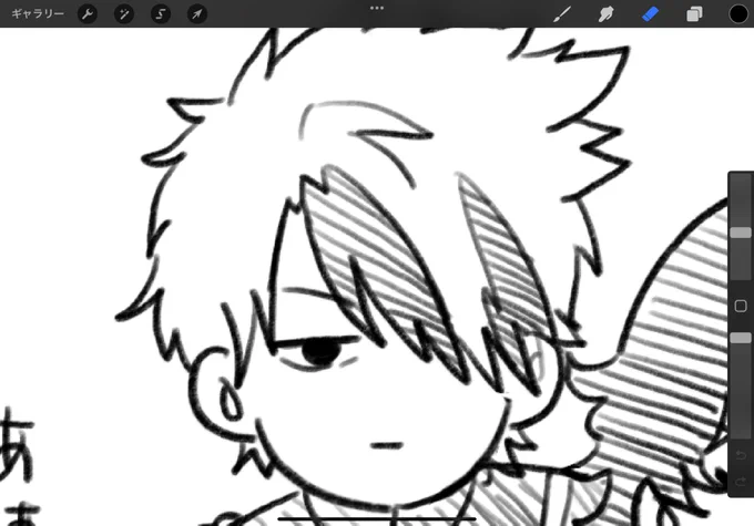 なんか描いてるけど描き終わらなかった 