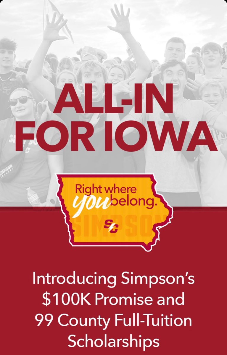 We are “All IN For Iowa”!