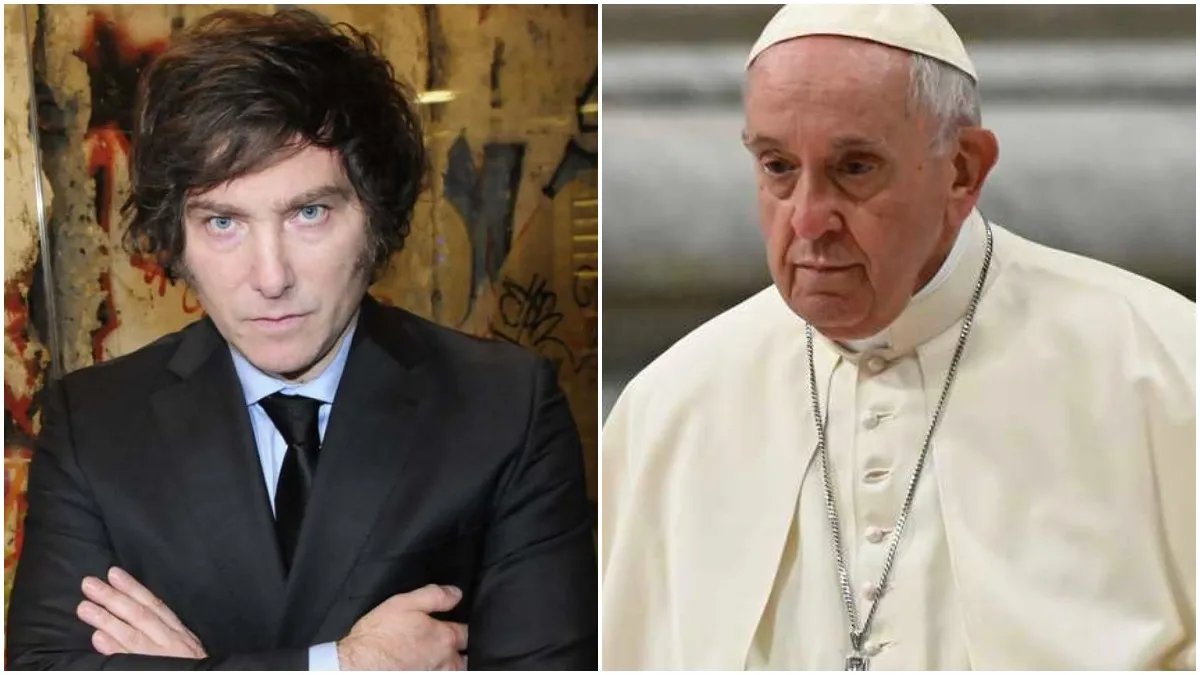 HumbertoTumini's tweet photo. El Papa Francisco, al que Milei trató de maligno, dijo: “Para discutir con la ultraderecha hay que hablar de justicia social”. Comparto. 
Se sabe, el libertario sostiene, mientras se propone terminar de destruirla, que la justicia social es “aberrante”.
#NoVotesAMileiTuEnemigo https://t.co/4iH6wmKtZo