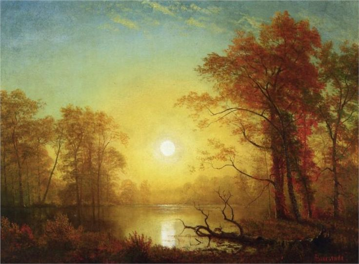 Sunrise - #newdawn - #Rejoice!
{#sunrise #dawn #artist #AlbertBierstadt}