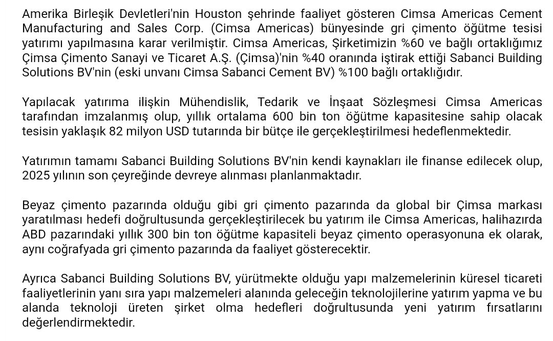 ⚡#cimsa ve #sahol kap 🪣
#thyao #taten #izenr #bydnr
#uluun #hekts
#sasa #hekts #kontr #eregli #enery #bluehorizon #hushpuppi #SenzoMeyiwaTrial #thyao #BORSA #sngyo #mndtr #GESAN #alfas #astor #eupwr