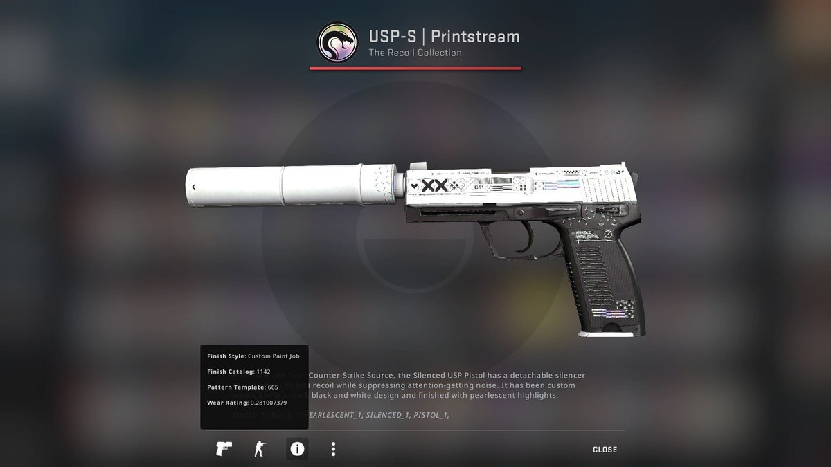 rgLyCS's tweet photo. 🎁$50 USP-S | Printstream🤍

To enter:
✅Retweet &amp; Like,
✅Follow: @rgLyCS, @Rustmagic_com,
✅Tag a friend.

🍀Good Luck!
⏰Ends in 5 days!

#CSGO #CSGOGiveaway https://t.co/QsTe75woAS
