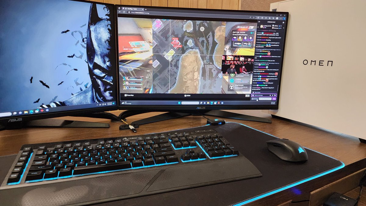 Bflaker's tweet photo. #BStreamYear4 Watching at work. Much love to Wigg Nation! @NiceWigg https://t.co/Z6JER7JM73