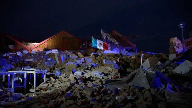 Irma_BolanosOax's tweet photo. Recordamos y nos solidarizamos con las familias afectadas del sismo que devastó a Oaxaca un 7 de septiembre de 2017. 🕊 https://t.co/6cidykJ8vJ