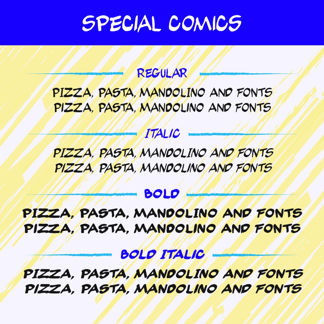 Comics Font Store tweet media