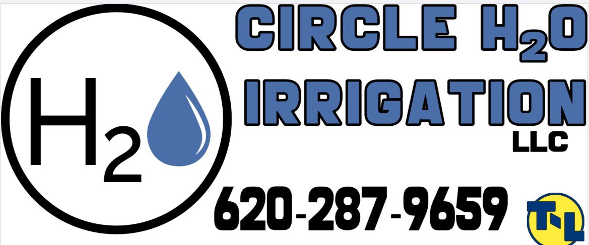 We have a new business that opened up in Holcomb! Thank you to Circle H2O Irrigation for wanting to becoming a banner sponsor! We appreciate your support! #HornsUp #Team
