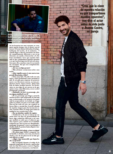 guadom4's tweet photo. #CarlosTorres Una entrevista casual con el actor, durante su paso por Madrid. https://t.co/A91Zi7YHxL
