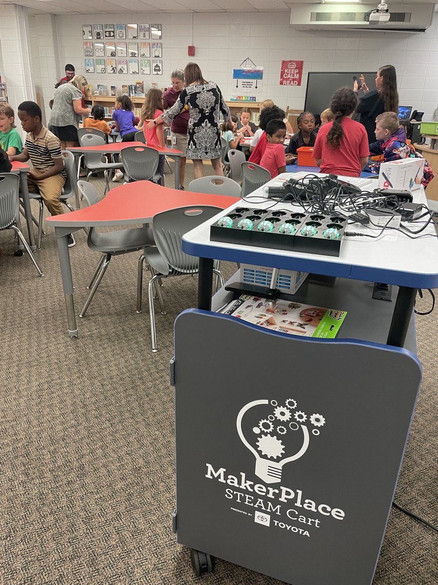 JCPS (@jcpsky) on Twitter photo “This is sooooo cooool!”<a href="/MiddletownES/">Middletown Elementary</a> students engaging with their new STEAM cart from the <a href="/KYScience/">Kentucky Science Center</a> and <a href="/Toyota/">Toyota USA</a>. Bots, microscopes, high tech pens, and puzzles. This is hands-on collaborative learning at its finest. #WeAreJCPS “This is sooooo cooool!”<a href="/MiddletownES/">Middletown Elementary</a> students engaging with their new STEAM cart from the <a href="/KYScience/">Kentucky Science Center</a> and <a href="/Toyota/">Toyota USA</a>. Bots, microscopes, high tech pens, and puzzles. This is hands-on collaborative learning at its finest. #WeAreJCPS