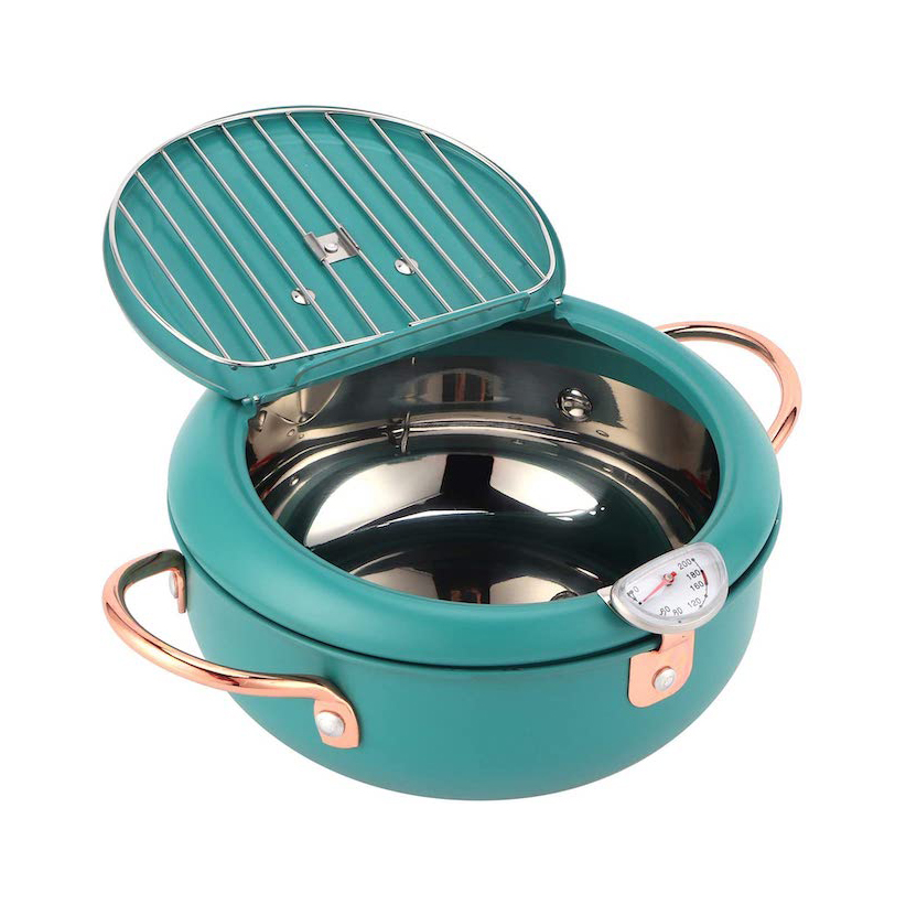 supplies24037's tweet photo. Who can resist delicious fried food? 😍😍
Hot Sale Non-stick Stainless Steel Tempura Fryer Pan with Handle.
Easy to clean, easy to cook, no troubles to use!! https://t.co/q4S3DK4u91