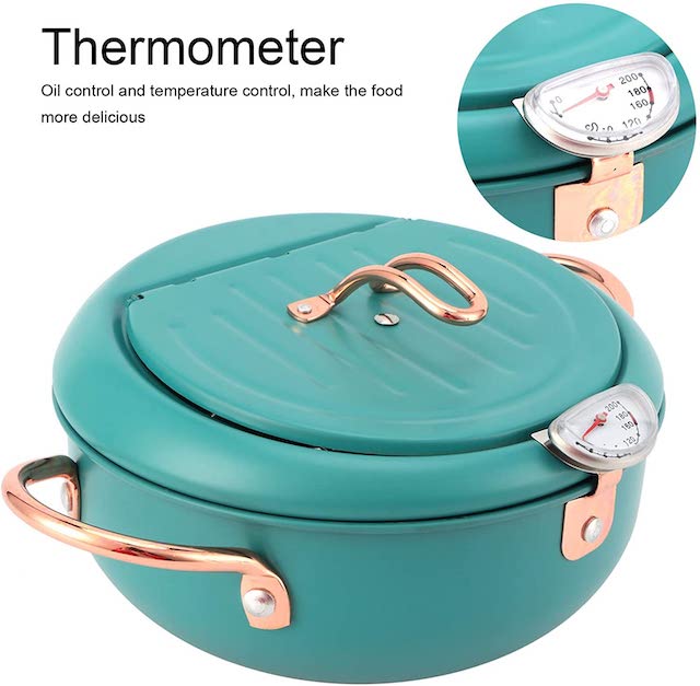 supplies24037's tweet photo. Who can resist delicious fried food? 😍😍
Hot Sale Non-stick Stainless Steel Tempura Fryer Pan with Handle.
Easy to clean, easy to cook, no troubles to use!! https://t.co/q4S3DK4u91