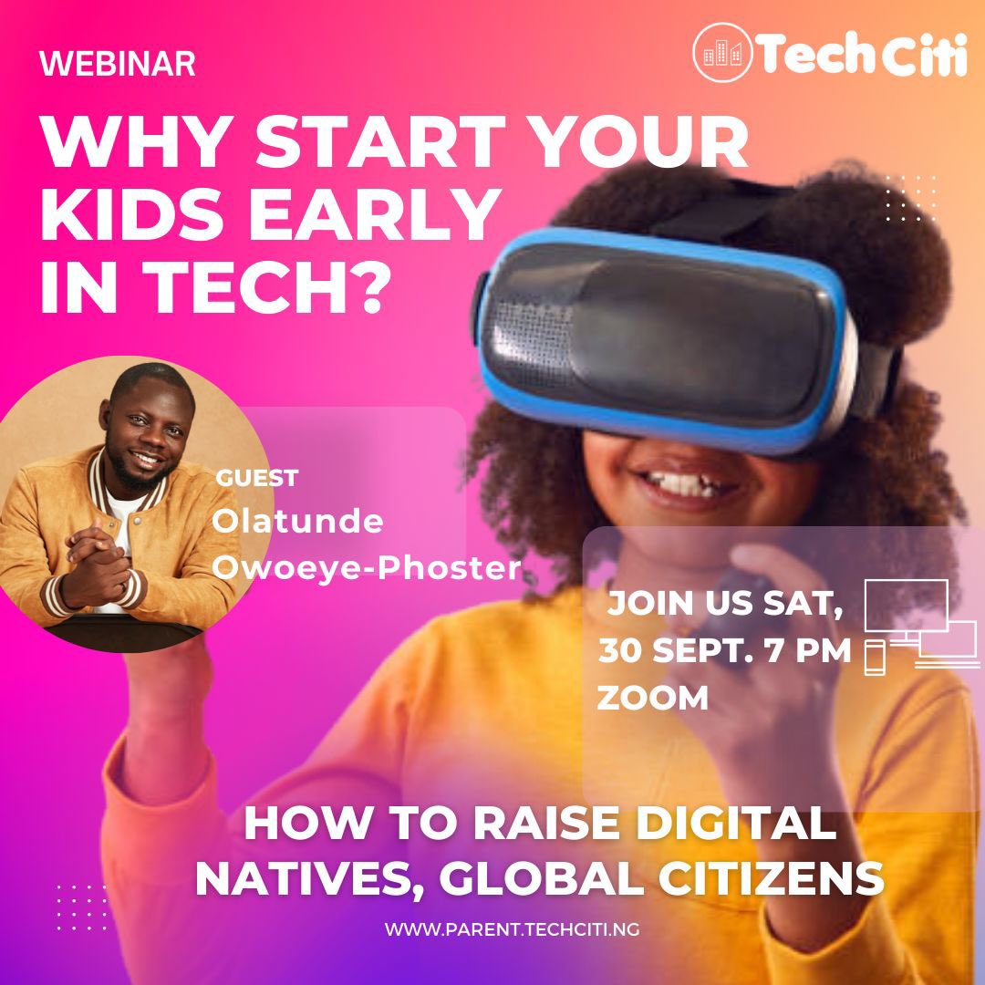 Why start your kid(s) early in tech?

It’s a thread 👇🏾👇🏾

#programming #cybersecurity #kidscodingclub #kidscodingclasses #kidscoding #codingforkids #unilag #bluehorizon #thursdaymorning #hushpuppi #hushpuppi