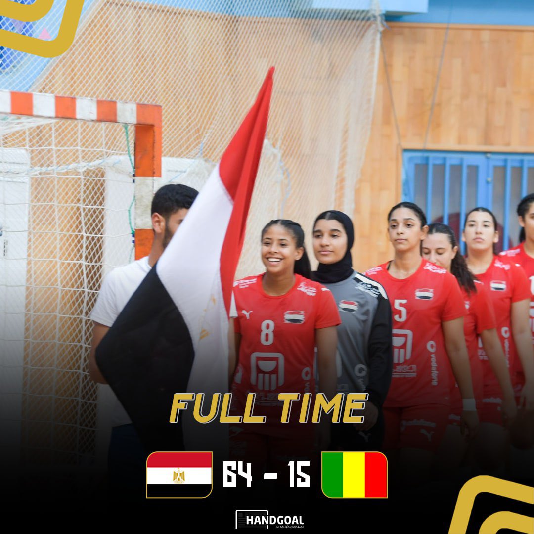 handgoall's tweet photo. 🇪🇬🤩
منتخب مصر للشابات ٢٠٠٤ يفتتح بطولة أفريقيا بتونس بفوز كبير على منتخب مالي ✅
#Handgoal2004 https://t.co/gQLfqLrdG3