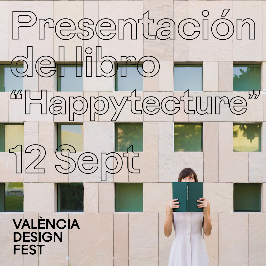València Design Fest (@valenciadesignf) on Twitter photo "Happytecture" es la esperada publicación de los fotógrafos <a href="/anniset/">Anna Devís</a> y <a href="/dr_cuerda/">daniel r. cuerda</a>.
Conocidos por la geometría, perspectiva y narrativa de sus instantáneas, estarán en <a href="/ArquitectosCTAV/">Arquitectos Valencia</a>
presentando su libro.
– 12/09 – 19:00H – <a href="/ArquitectosCTAV/">Arquitectos Valencia</a> – entrada libre con aforo limitado "Happytecture" es la esperada publicación de los fotógrafos <a href="/anniset/">Anna Devís</a> y <a href="/dr_cuerda/">daniel r. cuerda</a>.
Conocidos por la geometría, perspectiva y narrativa de sus instantáneas, estarán en <a href="/ArquitectosCTAV/">Arquitectos Valencia</a>
presentando su libro.
– 12/09 – 19:00H – <a href="/ArquitectosCTAV/">Arquitectos Valencia</a> – entrada libre con aforo limitado