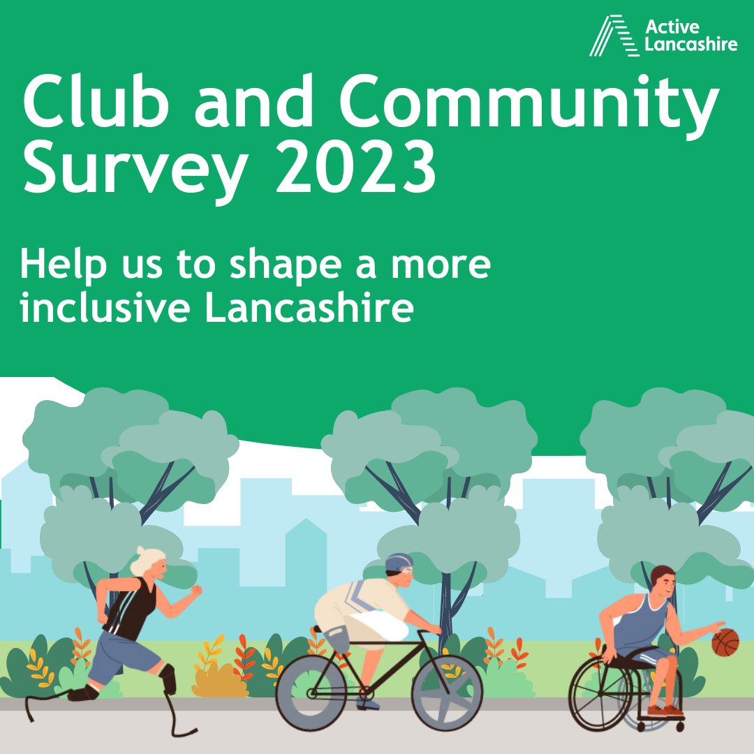 🤝 At Active Lancashire, we value Equality, Diversity, and Inclusion. By participating in our survey, you'll be helping us shape a more inclusive Lancashire. Your insights are crucial! Let's make a difference together! 
➡️Fill out the survey here: loom.ly/Un3uBtc