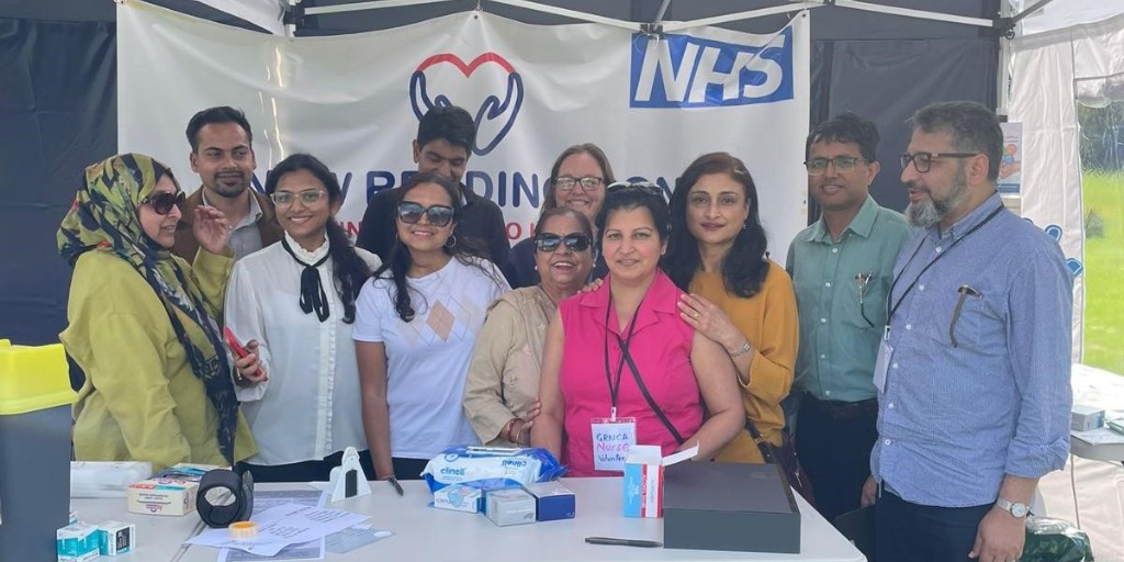 The Greater Reading Nepalese Community Association joined forces with Reading GPs to raise awareness of #KnowYourNumbersWeek. Running a Pressure Station encouraging visitors to get a blood pressure check, they also completed 90 mini healthchecks. See here: ow.ly/GHQB50PIRAS