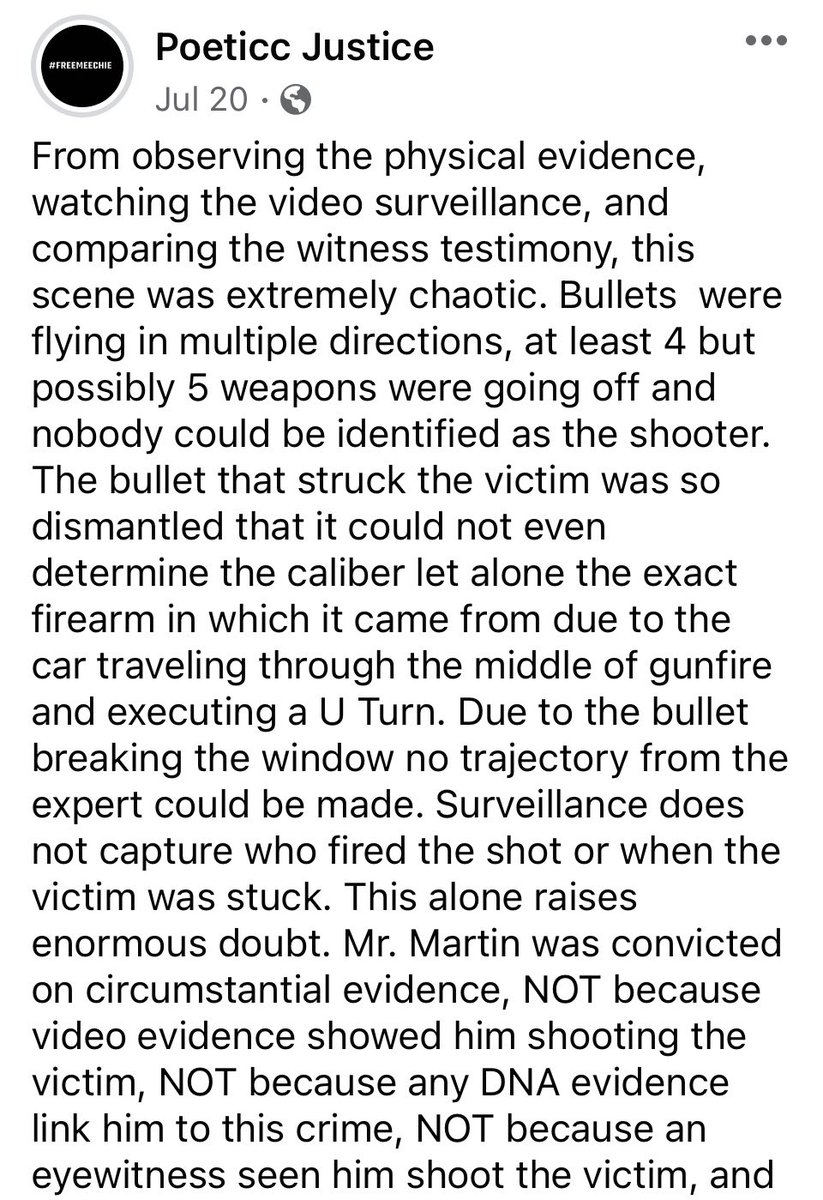 FreeMeechie1111's tweet photo. #FREEMEECHIE #wrongfulconviction #coloradosprings #policemisconduct #chaoticscene #nodutytoretreat #letstalkaboutit #firethedetective #SelfDefense https://t.co/KgC3kJL3tm