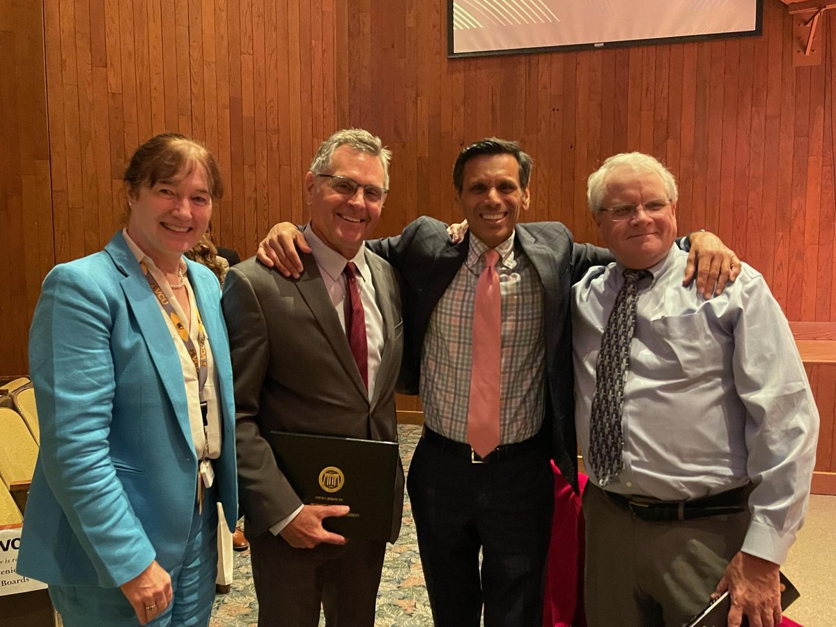 It was an absolute honor to celebrate seven outstanding <a href="/VCU/">VCU</a> faculty members today at our 41st annual faculty convocation. I'm grateful to our distinguished honorees—and all of our faculty—for everything that they do for our students. Thank you today and every day!