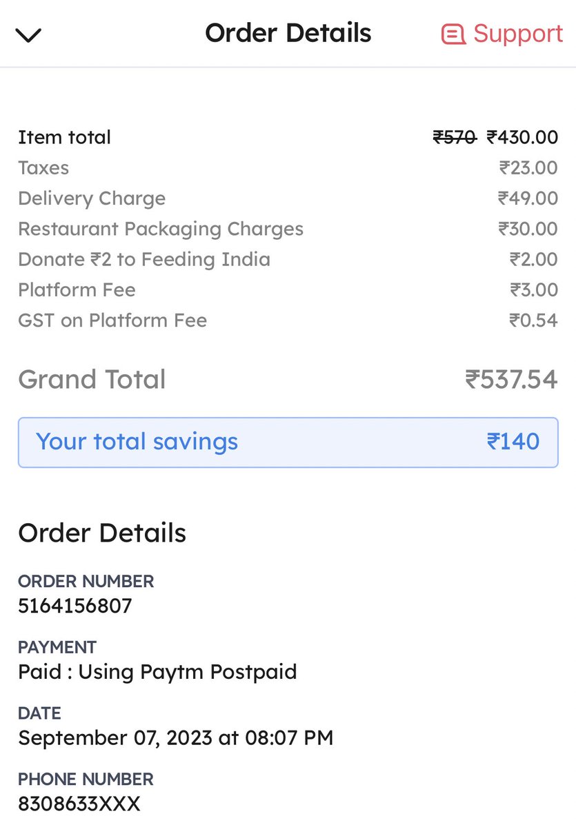 dudhal_vinay's tweet photo. My order is too late and zomato support executive telling that wait for 10 mins and i waited for 1 hours afterwards i ask for compensation and they are telling no compensation on this order @zomato @zomatocare #Zomato #punezomato #zomatosupport @deepigoyal @pankajchaddah https://t.co/fNAULYfP6S