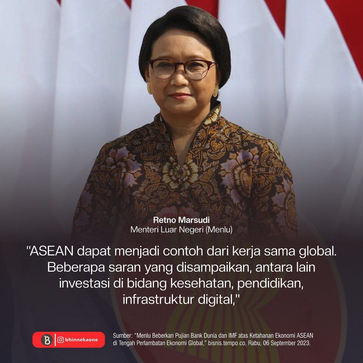 malukutoleransi's tweet image. ASEAN dapat menjadi contoh dari kerja sama Global 🌎

@ASEAN #menlu #retnomarsudi #ASEAN2023 #SenzoMeyiwaTrial