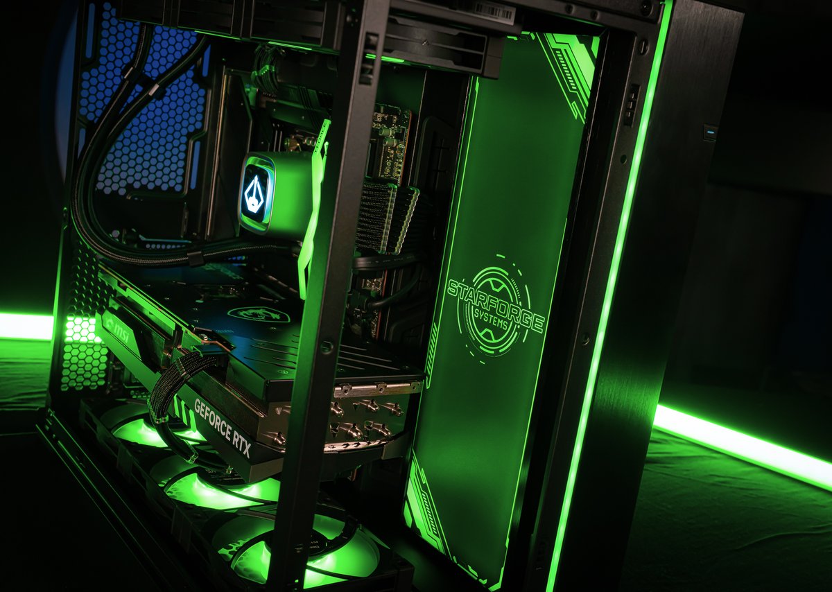 StarforgePCs's tweet photo. Don't just upgrade your PC, upgrade your life. 

Every Voyager Series PC now comes with our new Starforge Systems Platelight and two acrylic panels, as well as an additional 2TB NVME!

Get yours today: https://t.co/rEoAAo3L2C https://t.co/MapcZa73YB