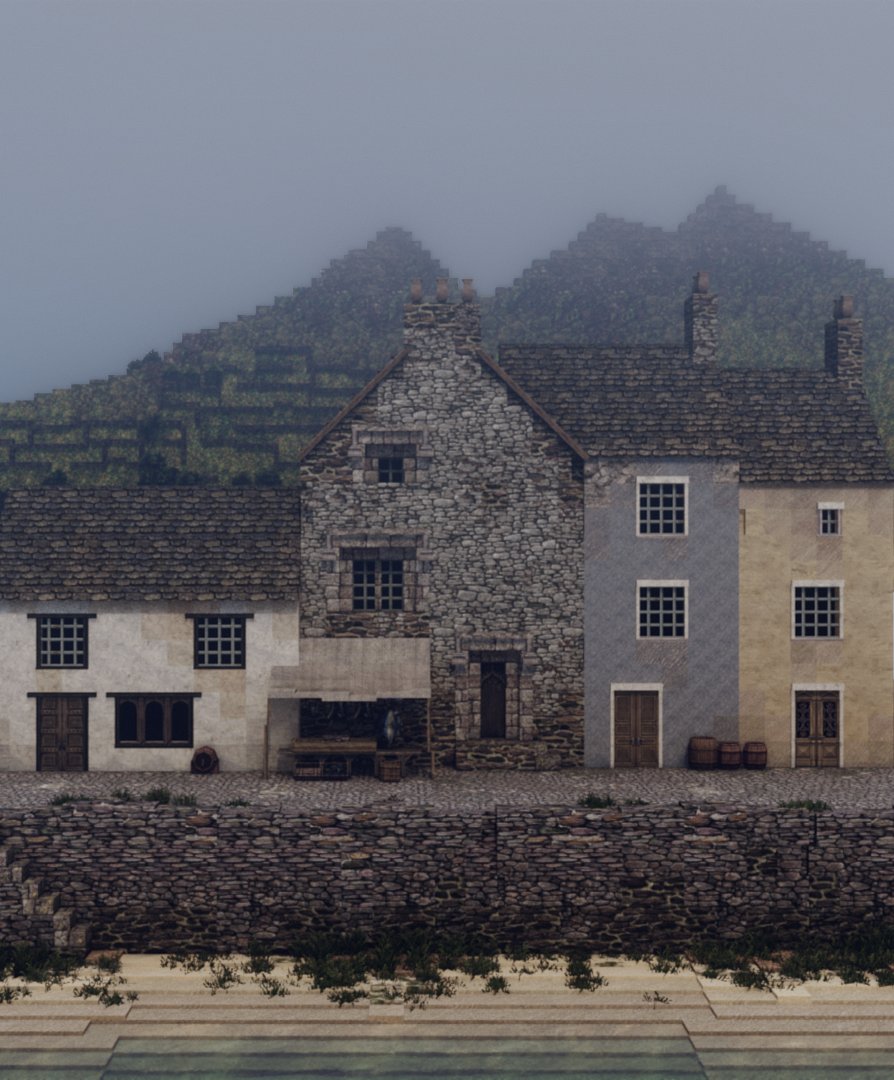 A few Irish townhouses by the seaside. <a href="/ConReforged/">Conquest Studios</a> 1.19

#Minecraft | #Minecraftbuilds | #minecraft建築コミュ | #WeAreConquest