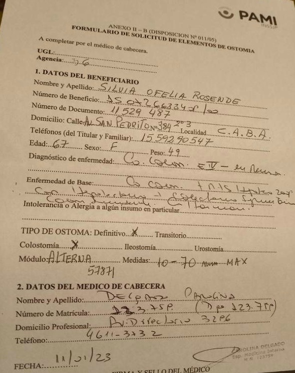 silros01's tweet photo. @luanavolnovich NECESITO YA MIS BOLSAS DE COLOSTOMIA HACE 3 MESES QUE NO ME LAS DAN AFILIADA 170726688409  00 PRESENTE TODA MI  DOC 4 VECES  FLORES COMUNA 7 Y UDS ME DICEN QUE SIGA ESPERANDO ?? NO DOY MAS !!!!! SEAN HUMANOS CO NOSOTROS , AYUDAAAA https://t.co/sxU3mX6vP2