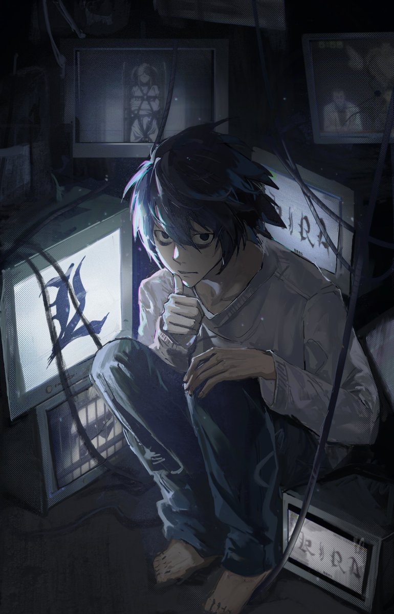 X_Vvisr's tweet photo. #deathnote
 #デスノート
L宝宝 https://t.co/2YlnaBxaRL
