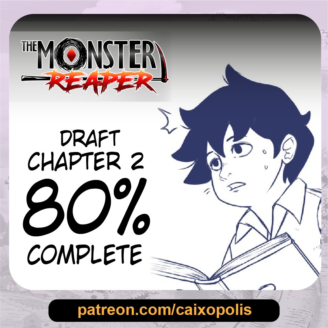 The Monster Reaper | Patreon | Caixópolis tweet media
