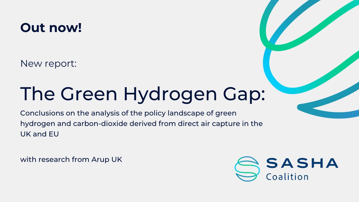 sashacoalition's tweet photo. 📢📢ANNOUNCEMENT📢📢

Our new report #TheGreenHydrogenGap is out now!

It outlines why all pathways to truly sustainable fuels for the #shipping and #aviation sectors need #GreenHydrogen and #DirectAirCapture

Download the report here to find out more: https://t.co/u3nrOcdsUU https://t.co/3SyrMja8zH