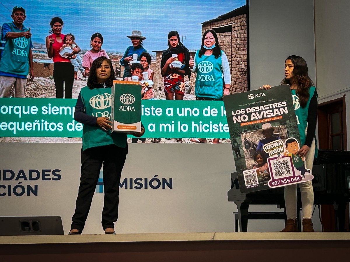 adraperu's tweet photo. 🔴#Auxiliatón🫂💚✨| ¡UPeU comprometida con la #ColectaPúblicaNacional! ✨🤝
Colaboradores, docentes y personal administrativo de la UPeU mostraron su compromiso con la AUXILIATÓN de #ADRAPERU🤲💚
https://t.co/EOwKA5PSv9 https://t.co/gtwhFJBFwm