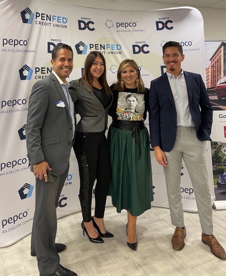 CFOServicesGrou's tweet photo. This past Tuesday, our dynamic duo, @Fabbyta1 & @Leslie86658265 had the honor of kicking off #HispanicHeritageMonth in style alongside our wonderful friends at the @GWHCC for the Savor the Night Hispanic Heritage Celebration. #GWCHCC #CFOSG #Prosperidad #Poder #Progres https://t.co/lebU85DNPt