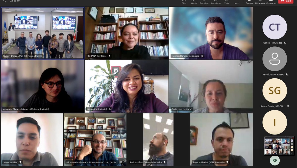 Hoy tuvimos un excelente taller híbrido con la <a href="/SEDATU_mx/">SEDATU México</a>, <a href="/puntocentrico/">Céntric@</a> y diferentes expertas para revisar los lineamientos para la armonización de Reglamentos de Tránsito con la Ley General de Movilidad y Seguridad Vial. Muchas gracias!