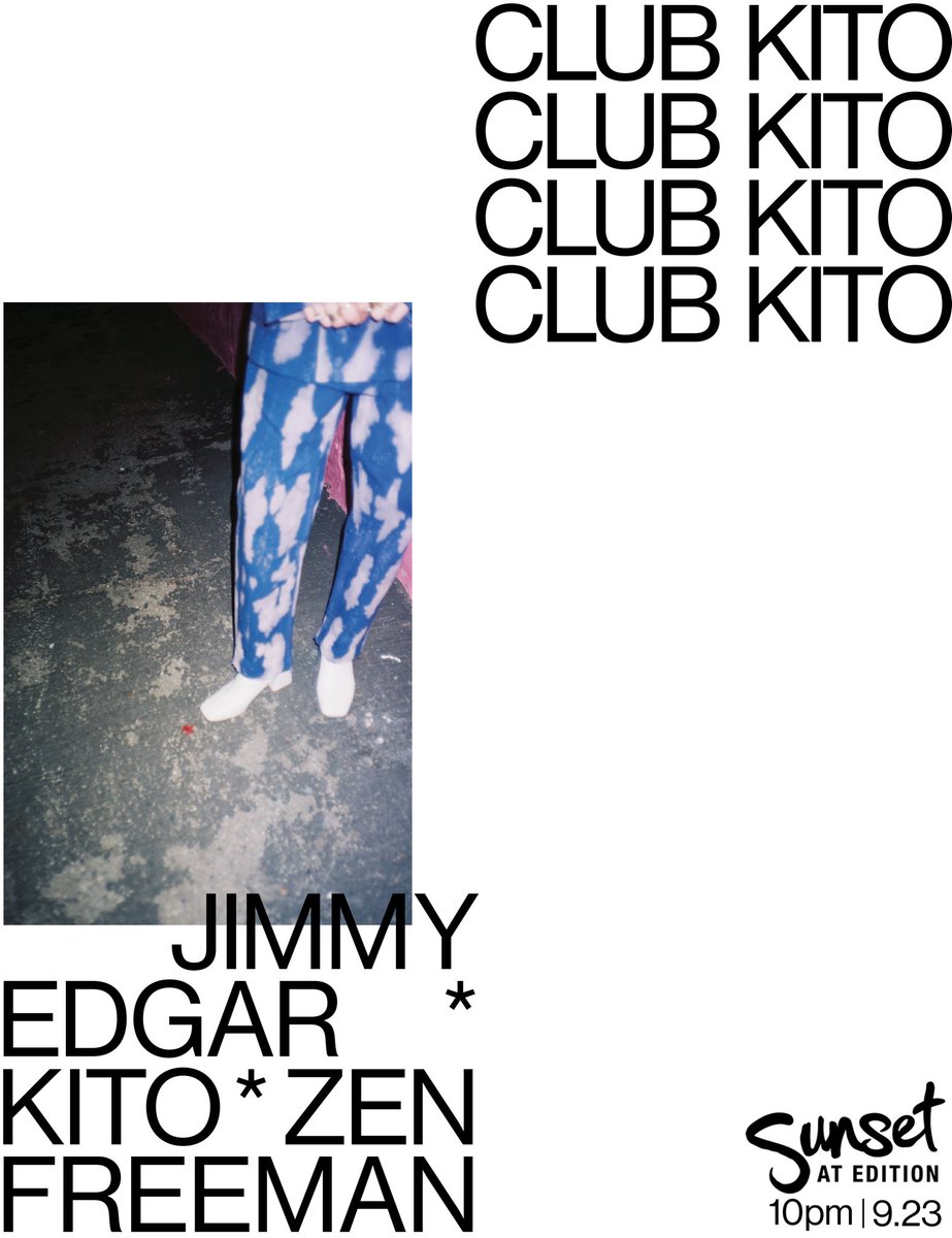 If you’re in LA, I’m throwing a party on the 23rd Sep at The Edition with my absolute fav @JIMMYEDGAR mark it in your cal for a good time! 🐱