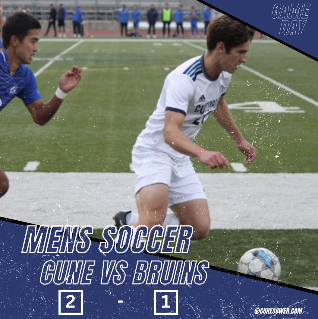 CUNEsower's tweet photo. Our men’s soccer team played a game against the Bellevue Bruins Tuesday night. Cune defeating them with a score of 2-1! Way to go Dawgs! Check out the story on our website https://t.co/ViSAKeaqkd 
#cune #sower #snapcune #soccer #menssoccer #sports #win #awaygame #goal #skodawgs https://t.co/ASul5Mj0uE