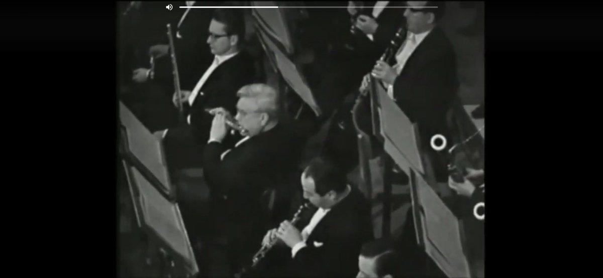 pattillostyle's tweet photo. Ok twitter, can anybody tell me the name of this fella playing principal flute of Vienna philharmonic at the 1964 Innsbruck Olympic celebration? I *really* like his non-vibrato approach to the flute, super old school, very cool #flute @Vienna_Phil https://t.co/tW7bMeJSCv