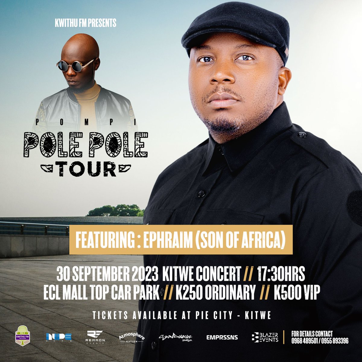 mwiingadaniel's tweet photo. Great News!! 

@ThePompi the African Eagle will be performing alongside @Ephraim son of Africa at the upcoming #PolePoleAlbumTour #RemmonEvents https://t.co/uOh6SoWM9L