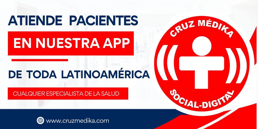 Atención a todos los trabajadores de la salud ! 
Vincúlate a nuestra App para brindar tus servicios de manera Independiente. 
Solo debes descargar Nuestra App Proveedores de la Salud y llenar los requisitos en cruzmedika.com/es/comingsoon/