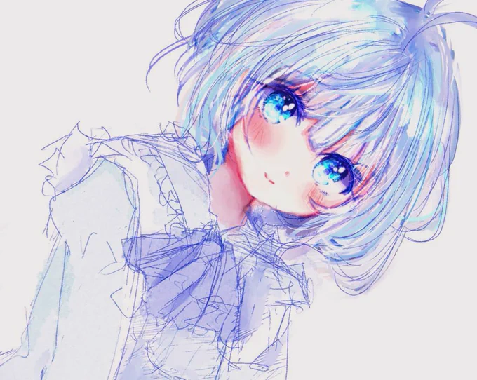 私の描いたイラストでしか得られない栄養があるので名前だけでも覚えていってくださいね#私の作品知ってもらえたら幸せの極み 